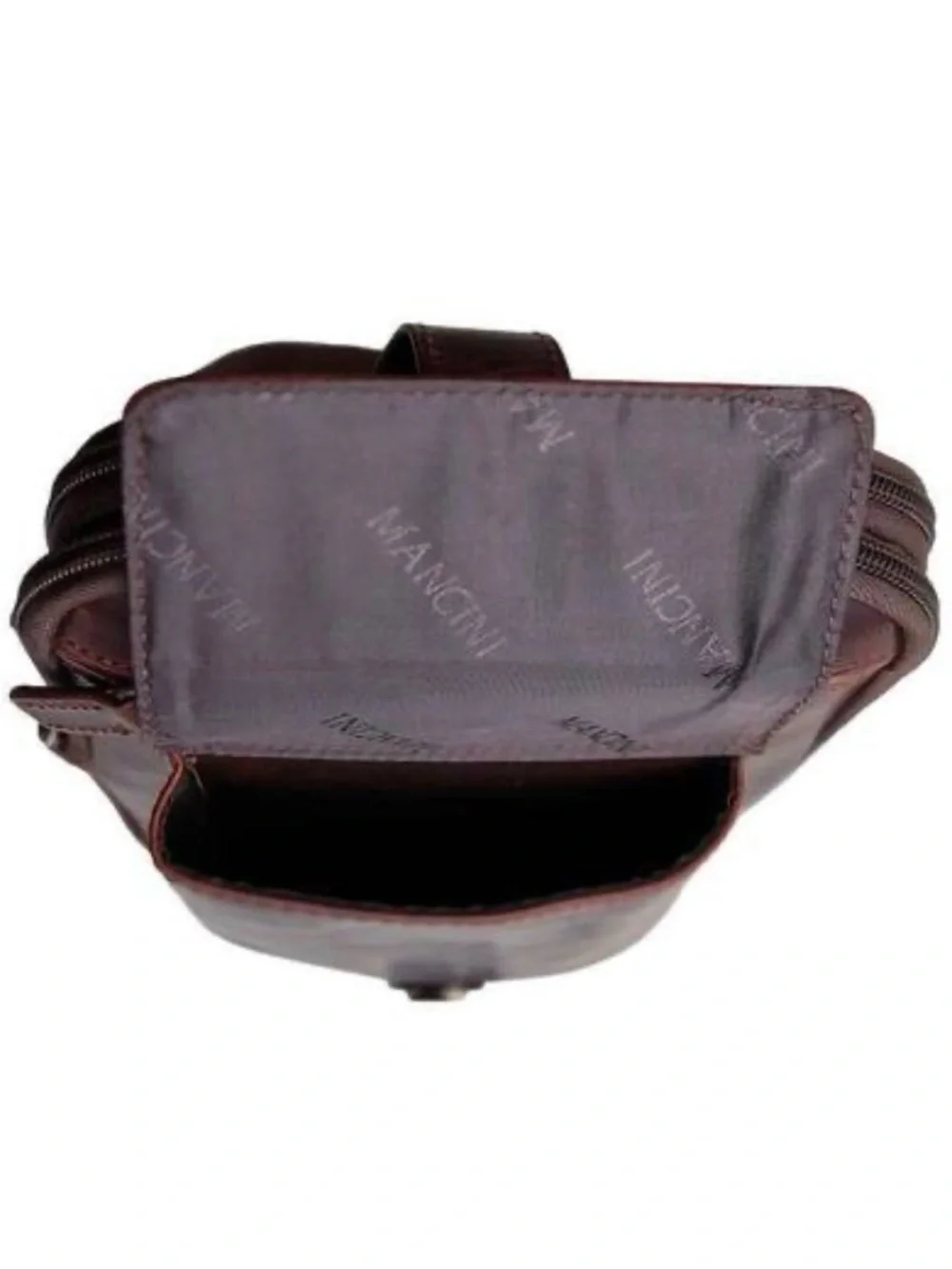 Mancini Buffalo Crossbody Organizer Bag